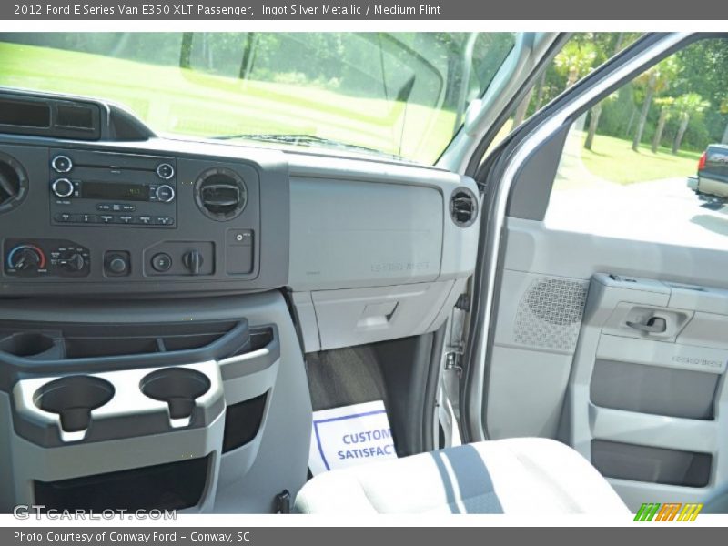 Ingot Silver Metallic / Medium Flint 2012 Ford E Series Van E350 XLT Passenger
