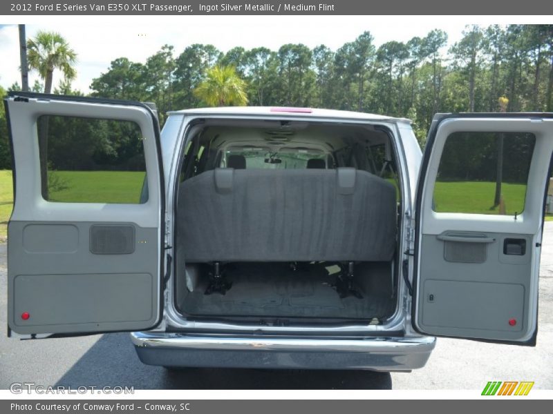 Ingot Silver Metallic / Medium Flint 2012 Ford E Series Van E350 XLT Passenger