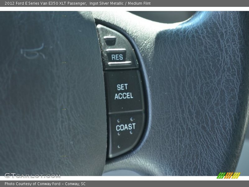 Ingot Silver Metallic / Medium Flint 2012 Ford E Series Van E350 XLT Passenger