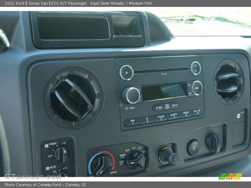 Controls of 2012 E Series Van E350 XLT Passenger