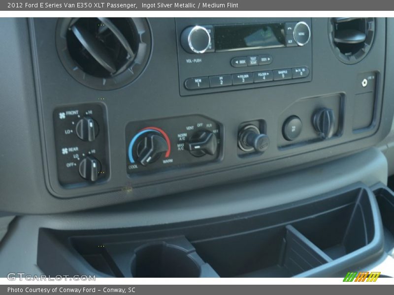 Controls of 2012 E Series Van E350 XLT Passenger