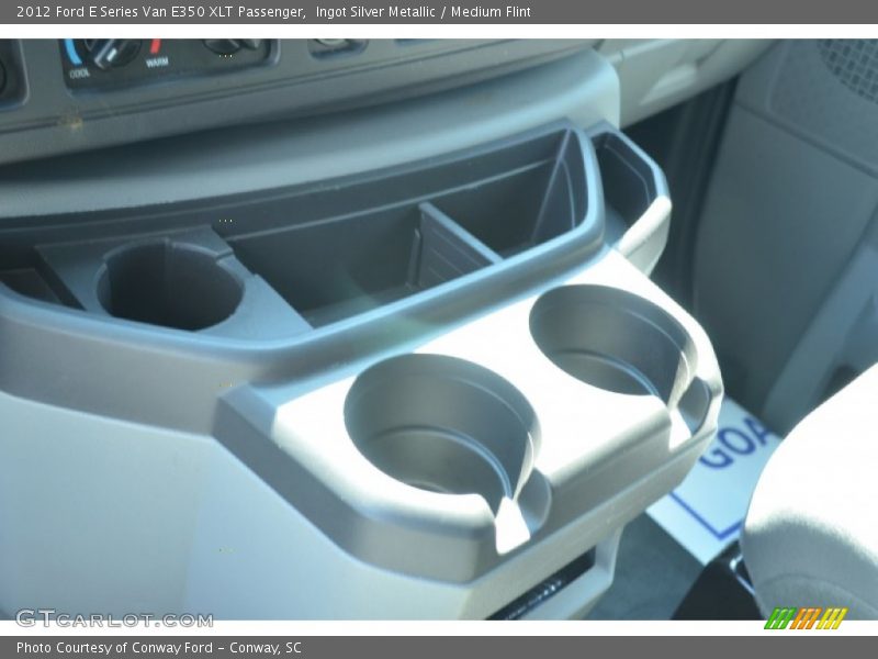 Ingot Silver Metallic / Medium Flint 2012 Ford E Series Van E350 XLT Passenger
