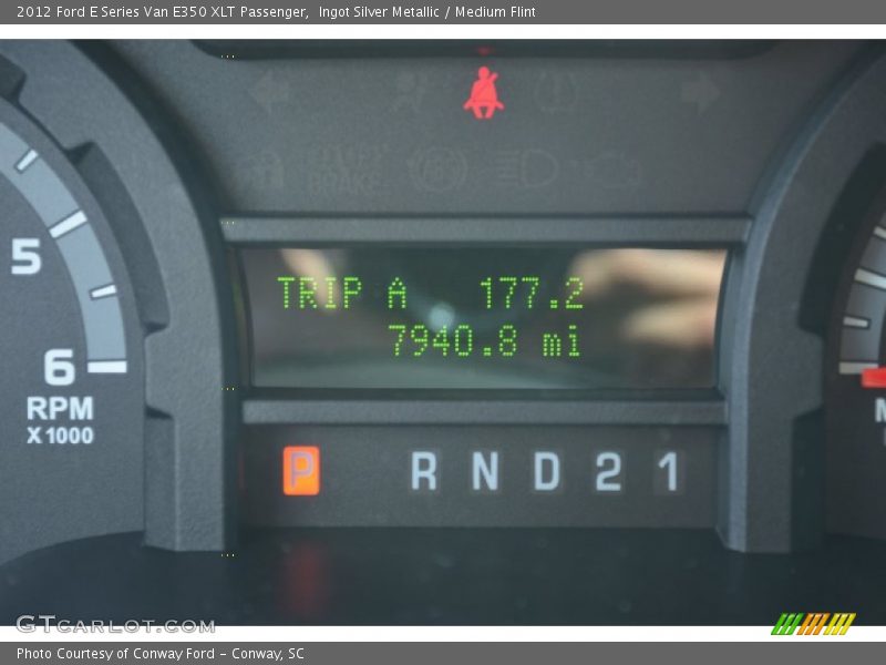  2012 E Series Van E350 XLT Passenger 4 Speed Automatic Shifter