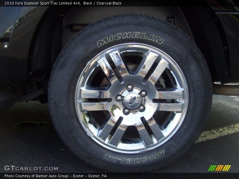 Black / Charcoal Black 2010 Ford Explorer Sport Trac Limited 4x4