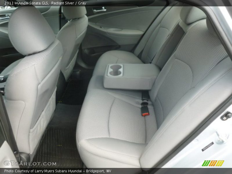 Radiant Silver / Gray 2011 Hyundai Sonata GLS