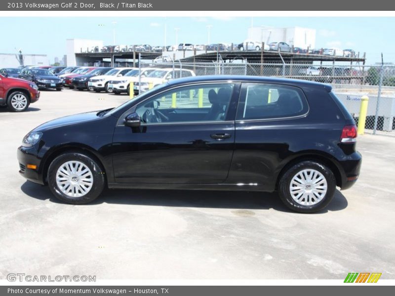 Black / Titan Black 2013 Volkswagen Golf 2 Door