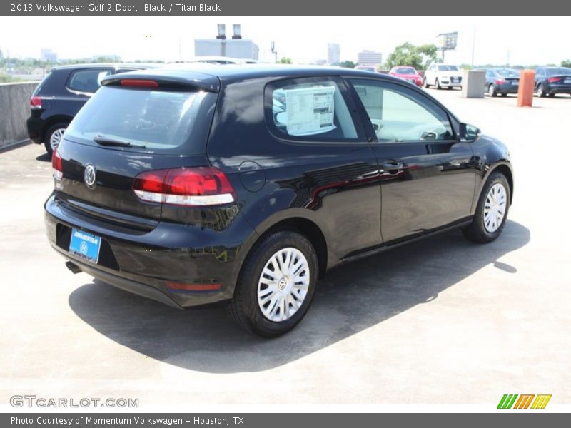 Black / Titan Black 2013 Volkswagen Golf 2 Door