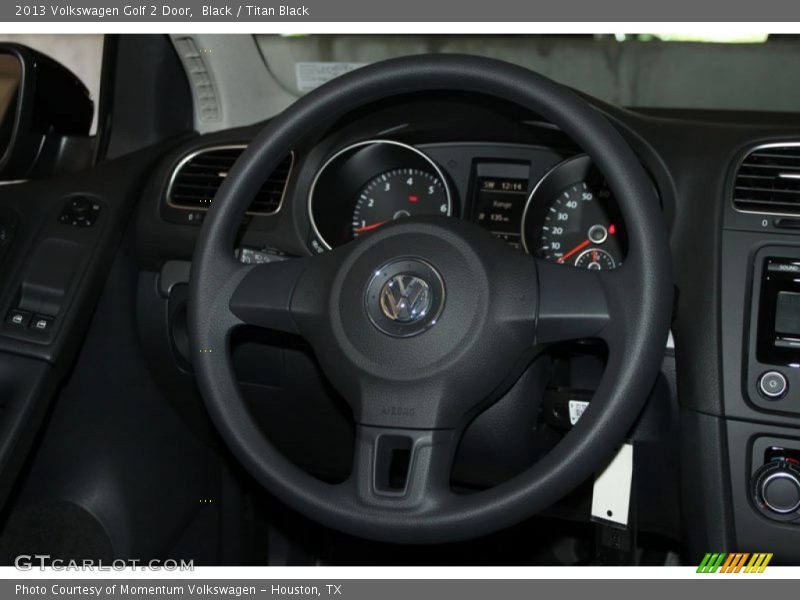 Black / Titan Black 2013 Volkswagen Golf 2 Door