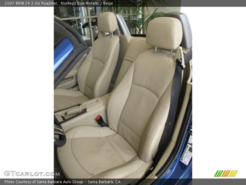 Front Seat of 2007 Z4 3.0si Roadster