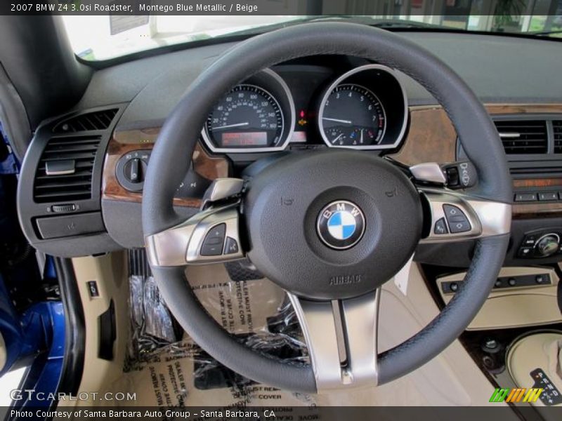  2007 Z4 3.0si Roadster Steering Wheel