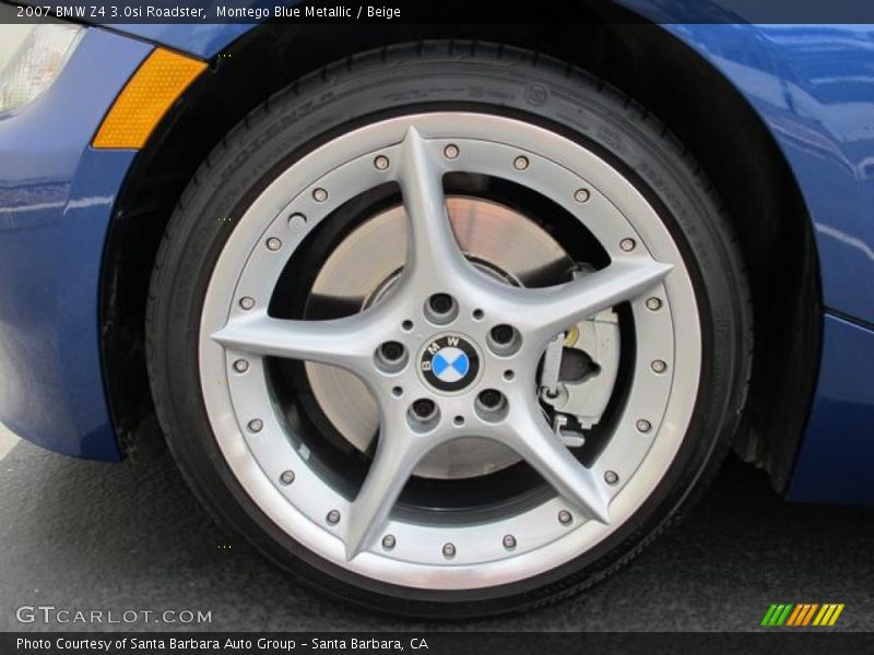  2007 Z4 3.0si Roadster Wheel