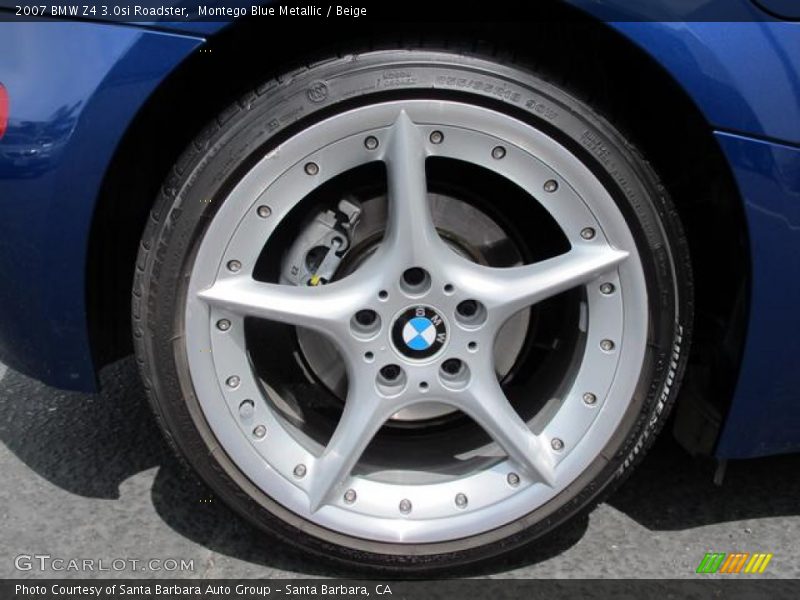  2007 Z4 3.0si Roadster Wheel