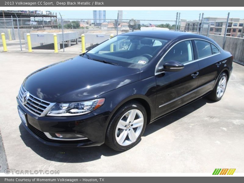 Deep Black Metallic / Black 2013 Volkswagen CC Sport