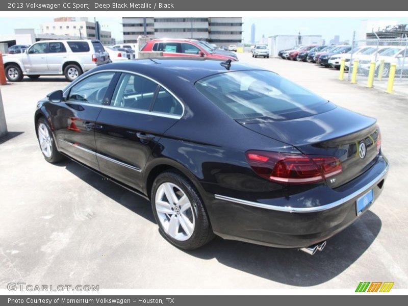 Deep Black Metallic / Black 2013 Volkswagen CC Sport