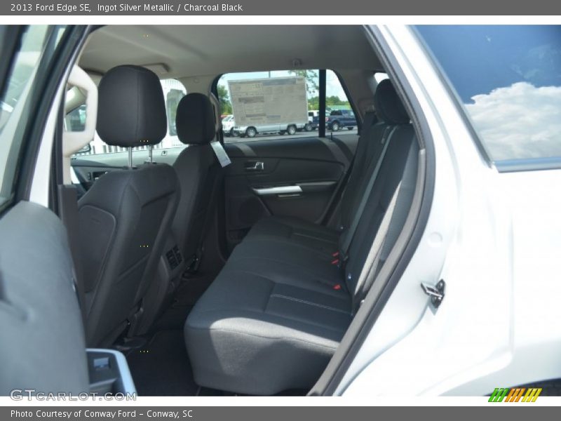 Ingot Silver Metallic / Charcoal Black 2013 Ford Edge SE