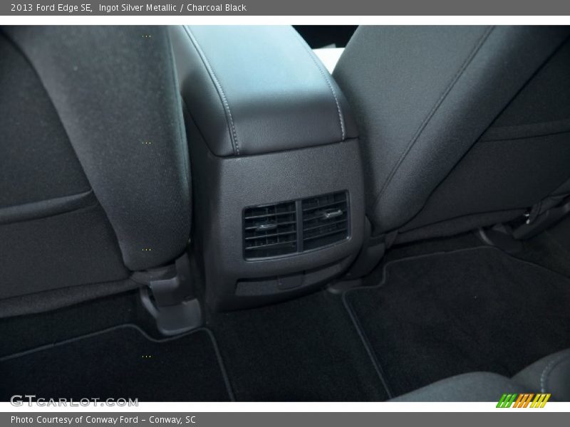Ingot Silver Metallic / Charcoal Black 2013 Ford Edge SE