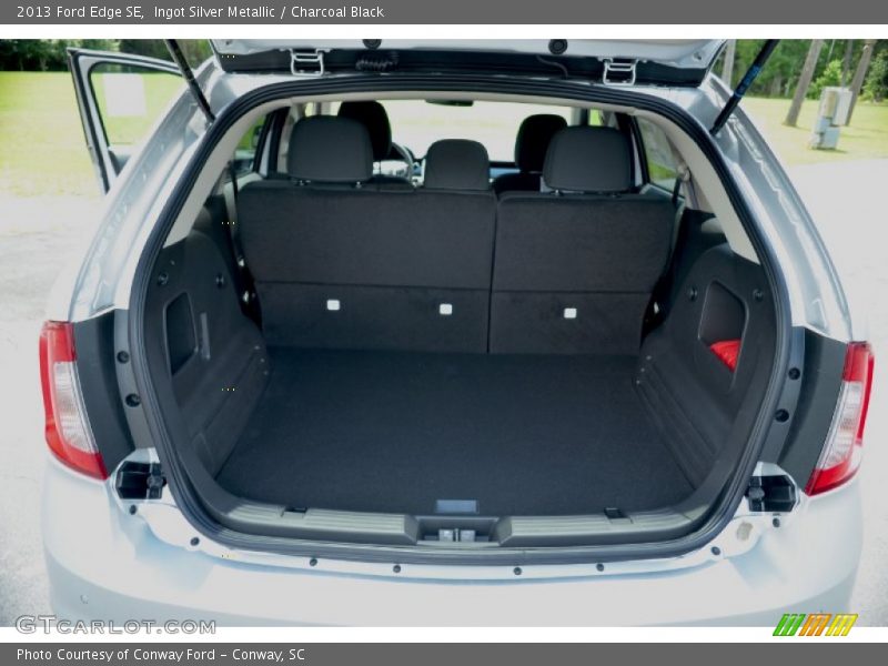 Ingot Silver Metallic / Charcoal Black 2013 Ford Edge SE