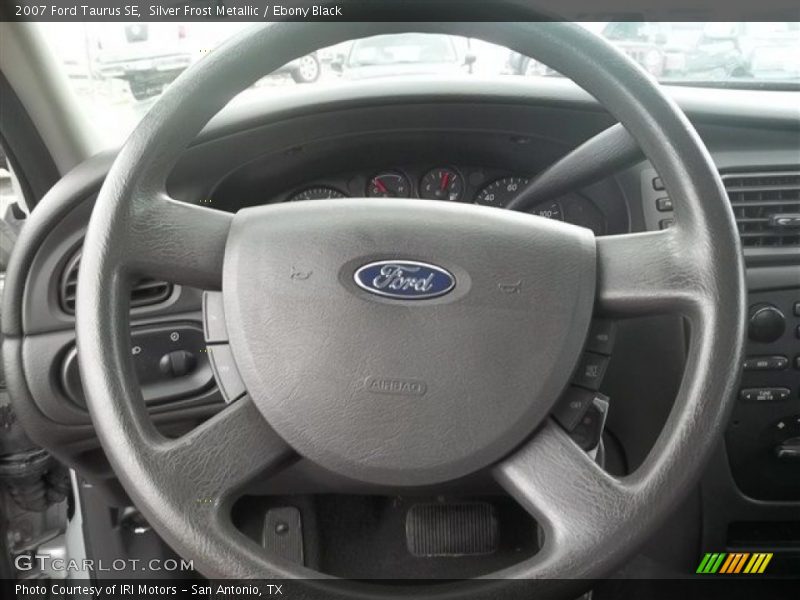 Silver Frost Metallic / Ebony Black 2007 Ford Taurus SE