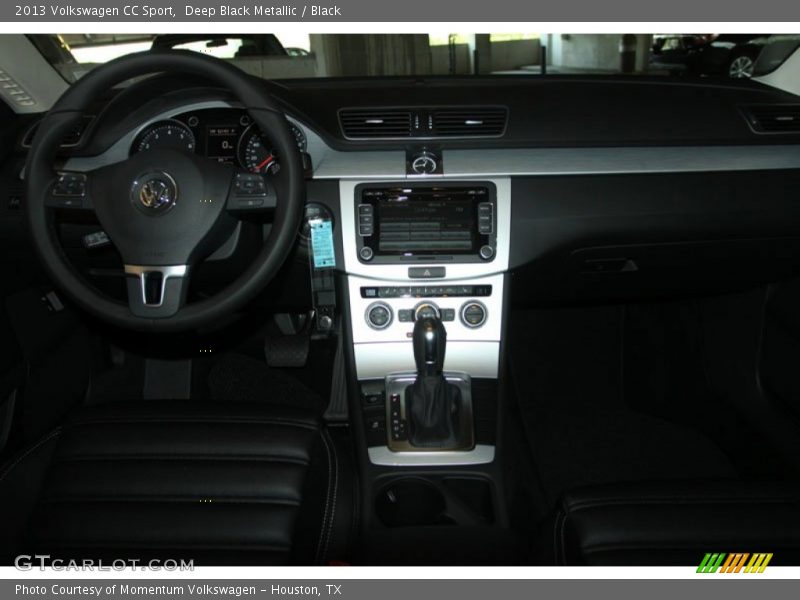 Deep Black Metallic / Black 2013 Volkswagen CC Sport