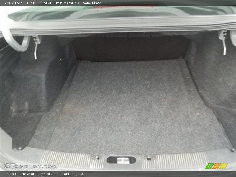 Silver Frost Metallic / Ebony Black 2007 Ford Taurus SE