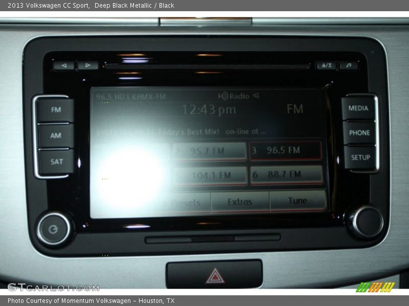 Deep Black Metallic / Black 2013 Volkswagen CC Sport