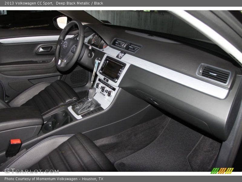 Deep Black Metallic / Black 2013 Volkswagen CC Sport
