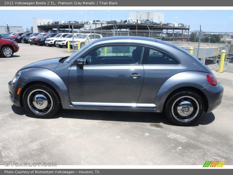 Platinum Gray Metallic / Titan Black 2012 Volkswagen Beetle 2.5L