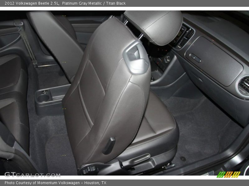 Platinum Gray Metallic / Titan Black 2012 Volkswagen Beetle 2.5L