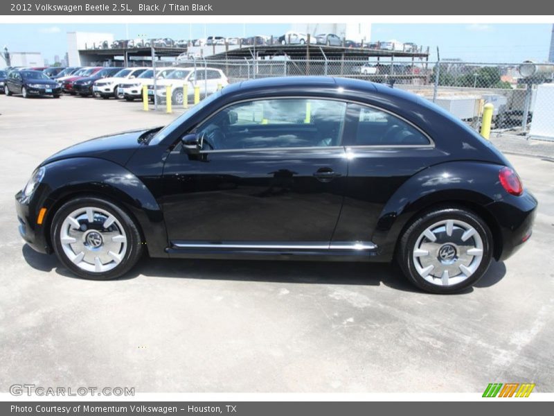 Black / Titan Black 2012 Volkswagen Beetle 2.5L