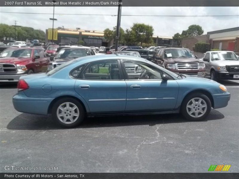 Windveil Blue Metallic / Medium/Dark Pebble 2007 Ford Taurus SE