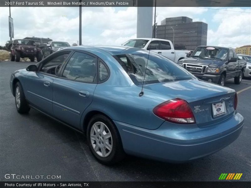 Windveil Blue Metallic / Medium/Dark Pebble 2007 Ford Taurus SE