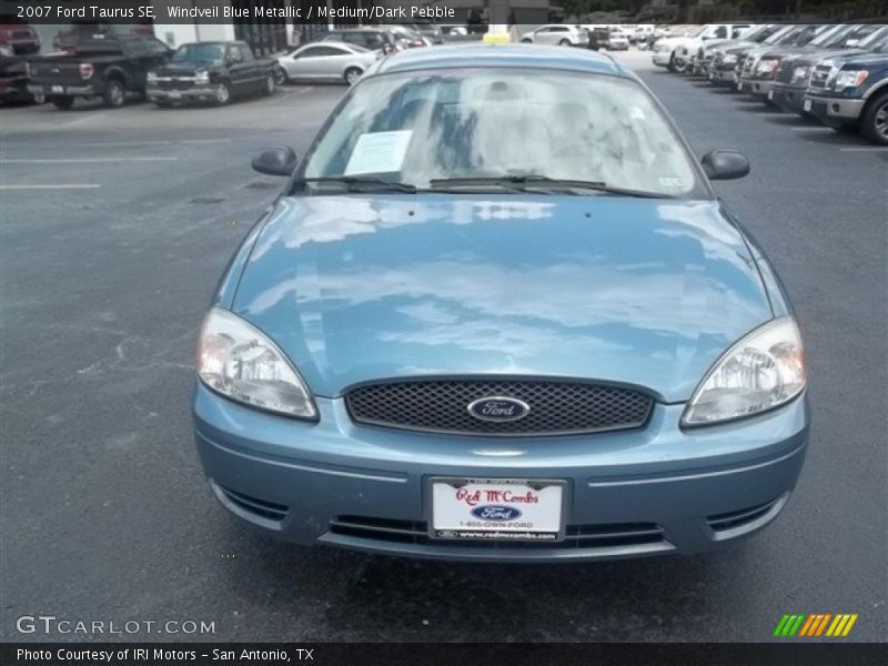 Windveil Blue Metallic / Medium/Dark Pebble 2007 Ford Taurus SE