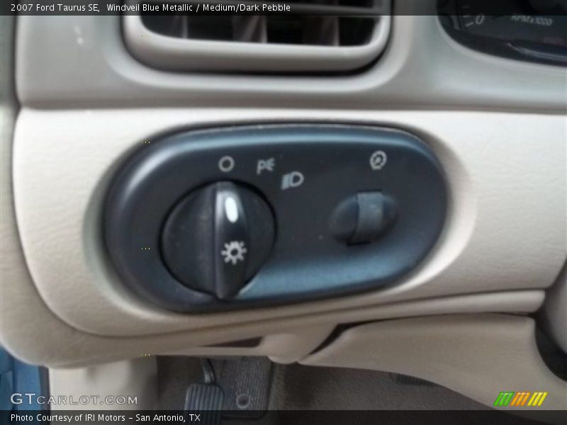 Windveil Blue Metallic / Medium/Dark Pebble 2007 Ford Taurus SE