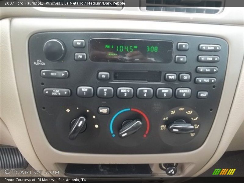 Windveil Blue Metallic / Medium/Dark Pebble 2007 Ford Taurus SE