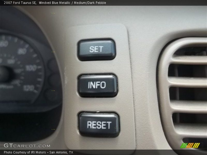 Windveil Blue Metallic / Medium/Dark Pebble 2007 Ford Taurus SE