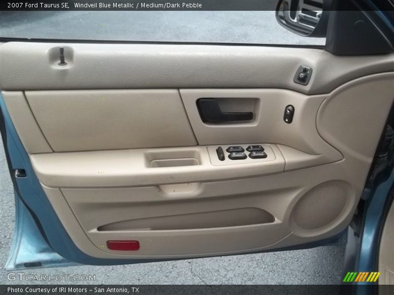 Windveil Blue Metallic / Medium/Dark Pebble 2007 Ford Taurus SE
