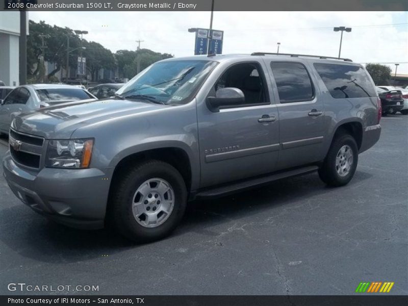 Graystone Metallic / Ebony 2008 Chevrolet Suburban 1500 LT