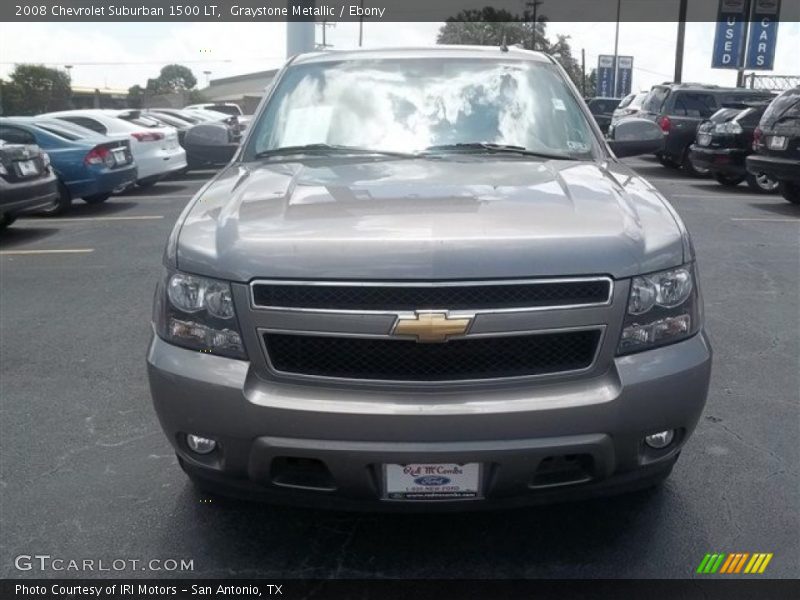 Graystone Metallic / Ebony 2008 Chevrolet Suburban 1500 LT