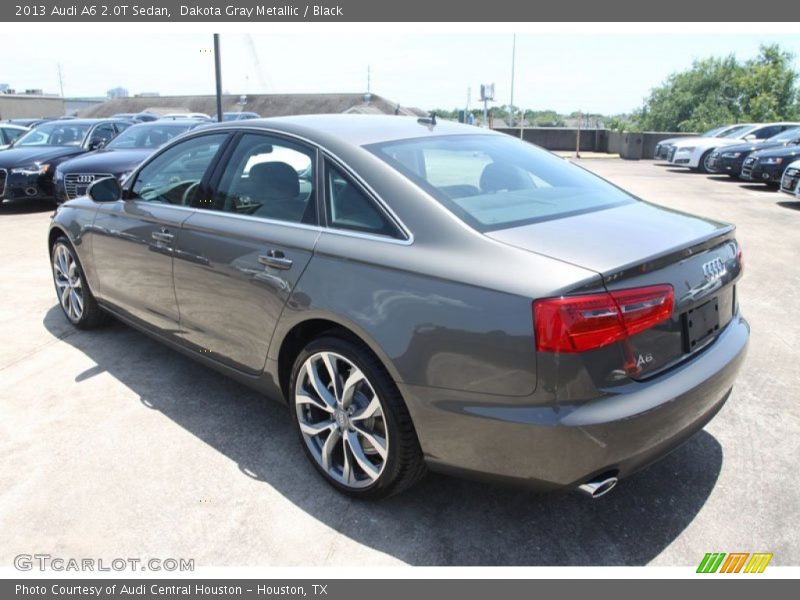 Dakota Gray Metallic / Black 2013 Audi A6 2.0T Sedan