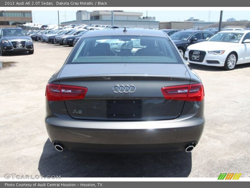 Dakota Gray Metallic / Black 2013 Audi A6 2.0T Sedan