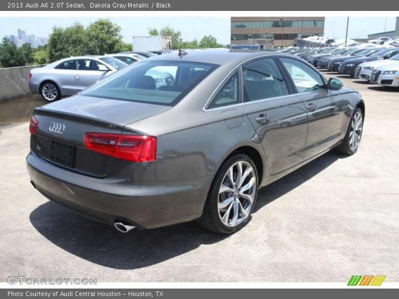 Dakota Gray Metallic / Black 2013 Audi A6 2.0T Sedan