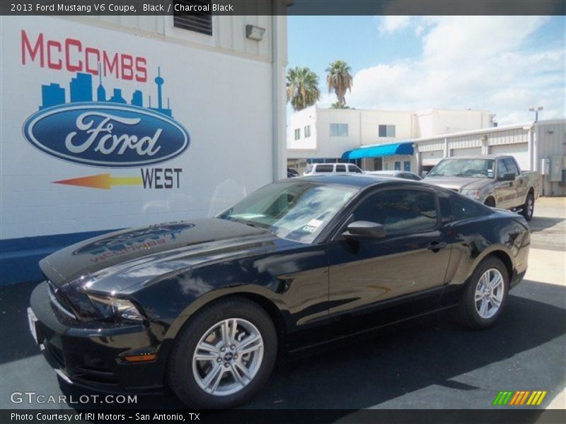 Black / Charcoal Black 2013 Ford Mustang V6 Coupe