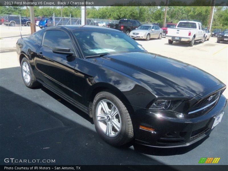 Black / Charcoal Black 2013 Ford Mustang V6 Coupe