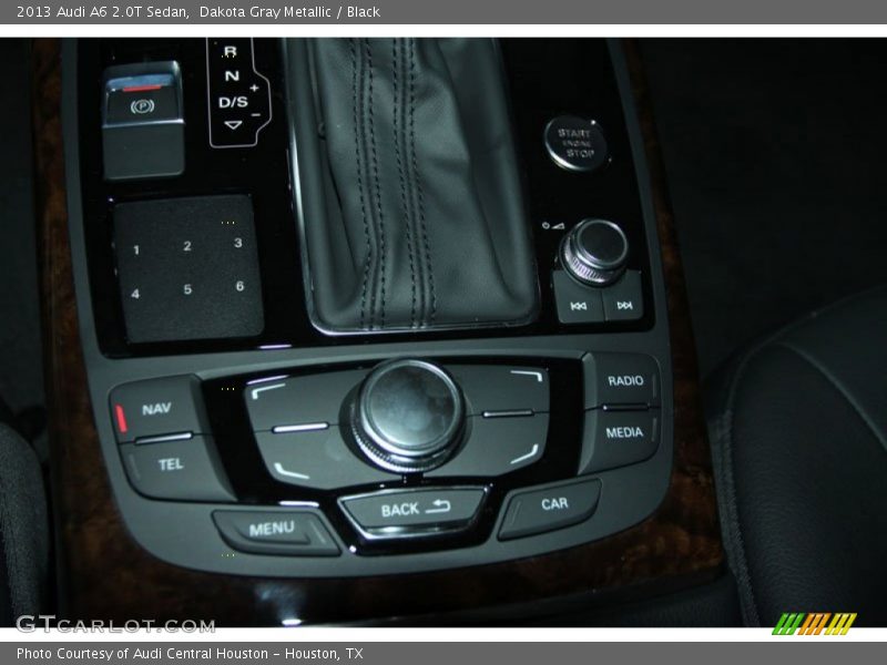 Dakota Gray Metallic / Black 2013 Audi A6 2.0T Sedan