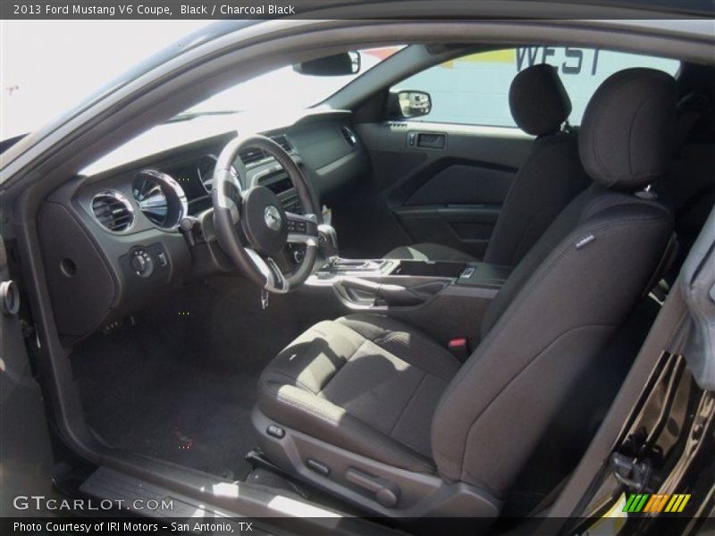 Black / Charcoal Black 2013 Ford Mustang V6 Coupe
