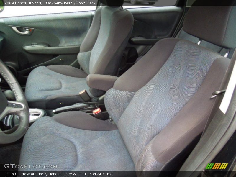 Blackberry Pearl / Sport Black 2009 Honda Fit Sport