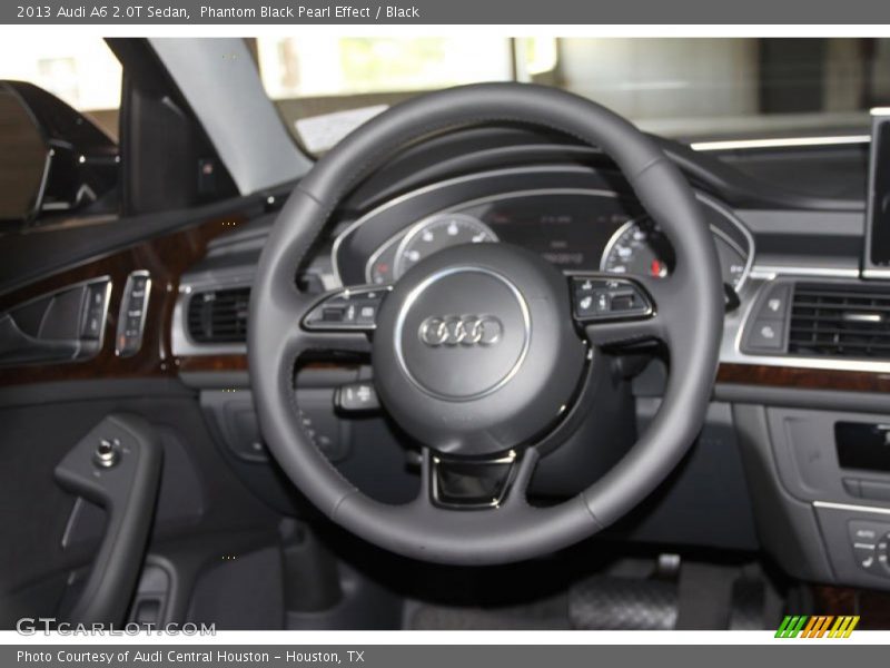 Phantom Black Pearl Effect / Black 2013 Audi A6 2.0T Sedan