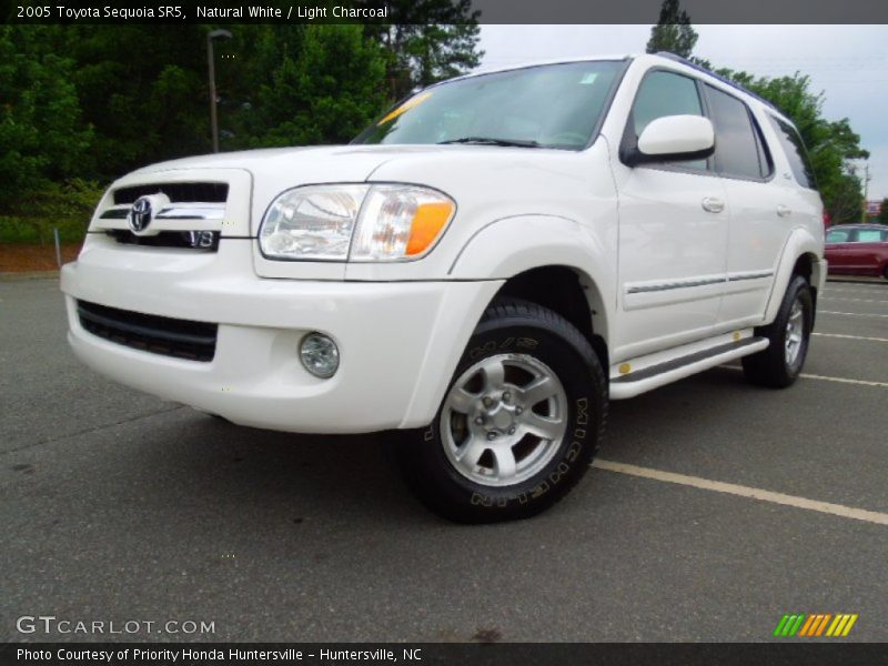 Natural White / Light Charcoal 2005 Toyota Sequoia SR5