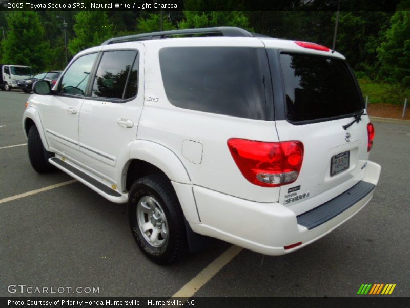 Natural White / Light Charcoal 2005 Toyota Sequoia SR5