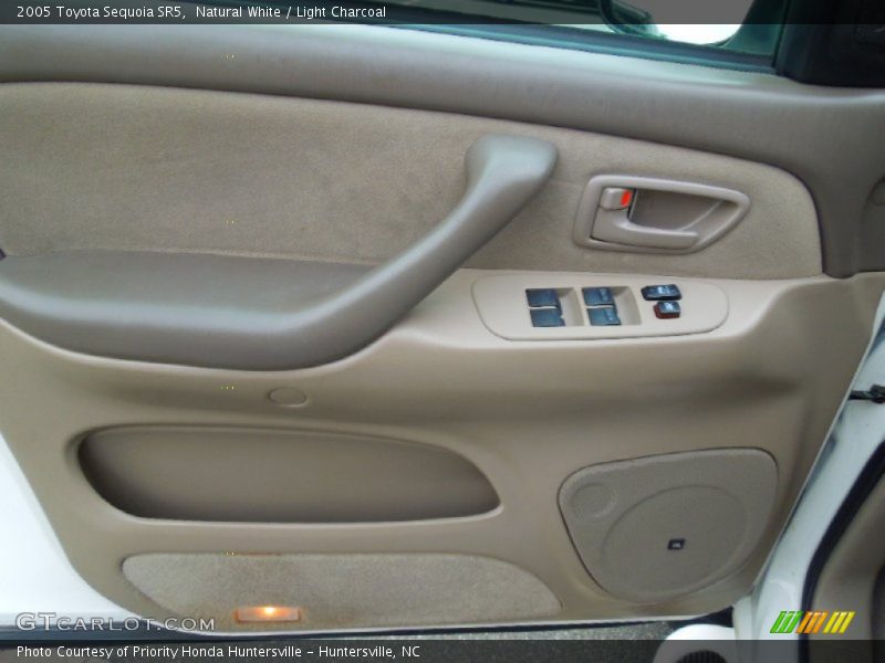 Natural White / Light Charcoal 2005 Toyota Sequoia SR5